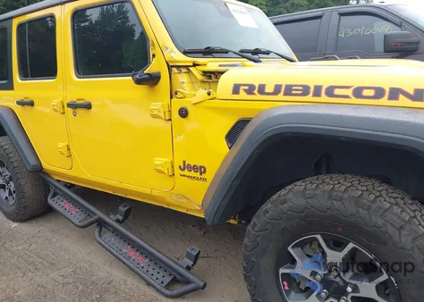 2019 Jeep Wrangler Unlimited Rubicon 4X4 z USA, uszkodzony, nr VIN 1C4HJXFNXKW523439